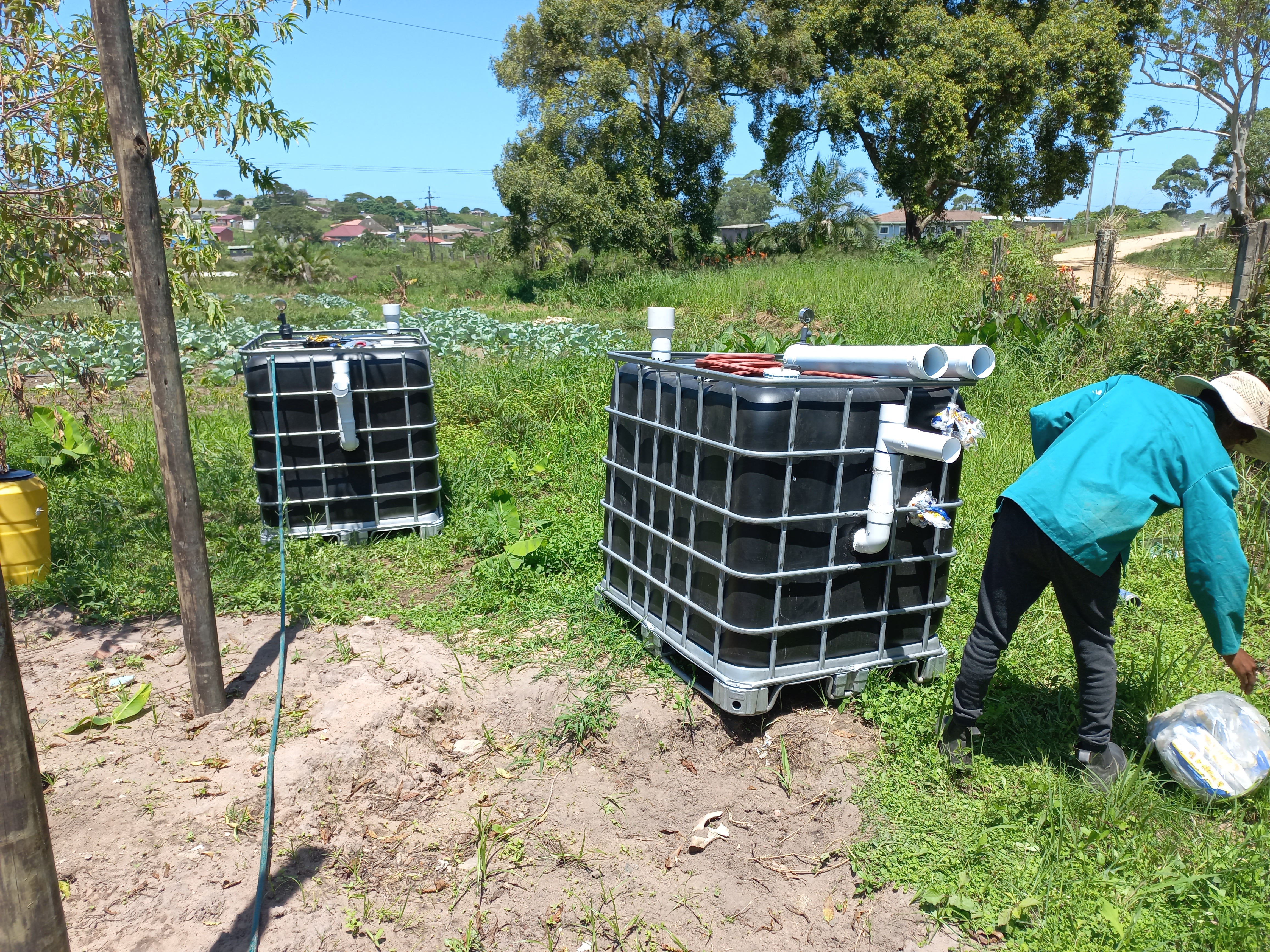 Ndoyenk Technology biodigester can be installed anywhere to facilitate the use of digestate.